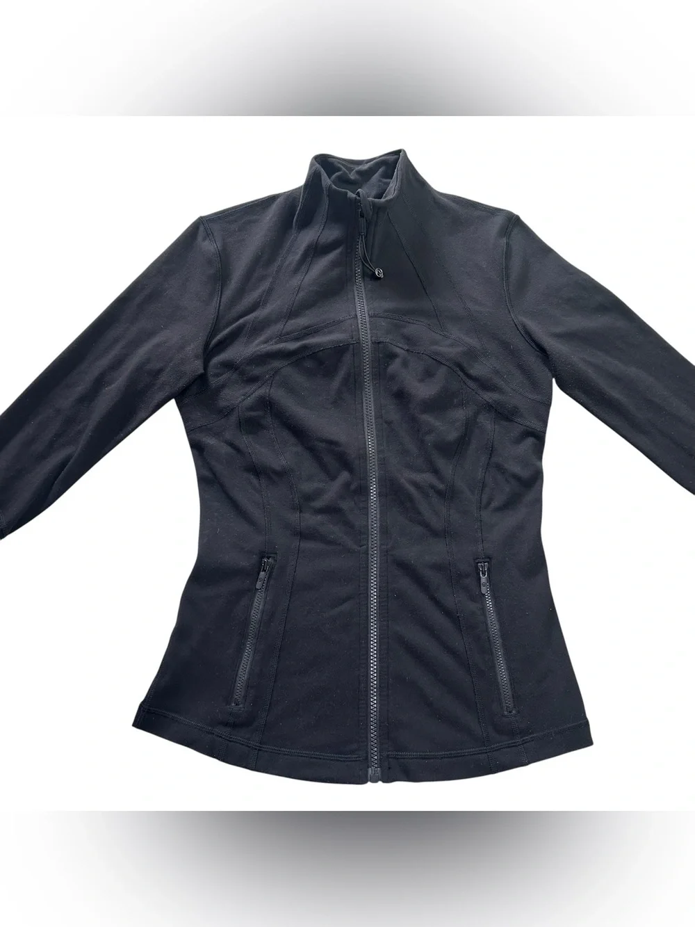 Lululemon Define Jacket Full-Zip Women’s 6 Black Workout Yoga Vented Stretch
